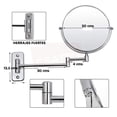 thumbnail image 4 of Espejo Baño Pared ESATTO 20 Cms Lupa Aumento Giratorio AC-044, 4 of 4