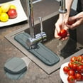 thumbnail image 3 of 1PC Kitchen Faucet Sink Mat Washable Wear-resistant Faucet Absorbent Mat Splash Catcher Countertop Protector for Kitchen Bathroom, 3 of 9