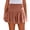 Pink, variant on Women's Casual Smocked Ruffle Shorts, High-Waisted Elastic Waist Flowy Dress, Lightweight Breathable Summer Wide Leg Snmdress ts for Warm Weather Activities Pink XXL