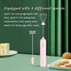 thumbnail image 3 of Mezclador de alimentos eléctrico inalámbrico para el hogar, 4 velocidades, masa ajustable, portátil, 3 of 7