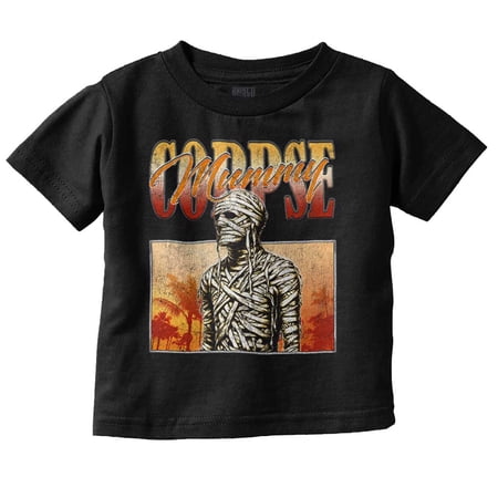 Halloween Monster Corpse Mummy Toddler Boy Girl T Shirt Infant Toddler Brisco Brands 6M