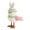 Pink, variant on Nmdmisc Lighted Easter Plush Bird Dolls 10" Standing White Birds Figurine Ornaments with Easter Bunny Ears & Colorful Hat,Perfect for Table Holiday Home Decoration Party Ideal Gifts(Khaki)