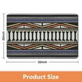 thumbnail image 3 of Enjoy Premium Comfort with our 20x32in Non-Slip Tribal Style Bath Rug Runner - Soft Luxury Microfiber, Machine-Washable Bathroom Rugs. Ideal for Tub and Shower. Upgrade Today!, 3 of 5