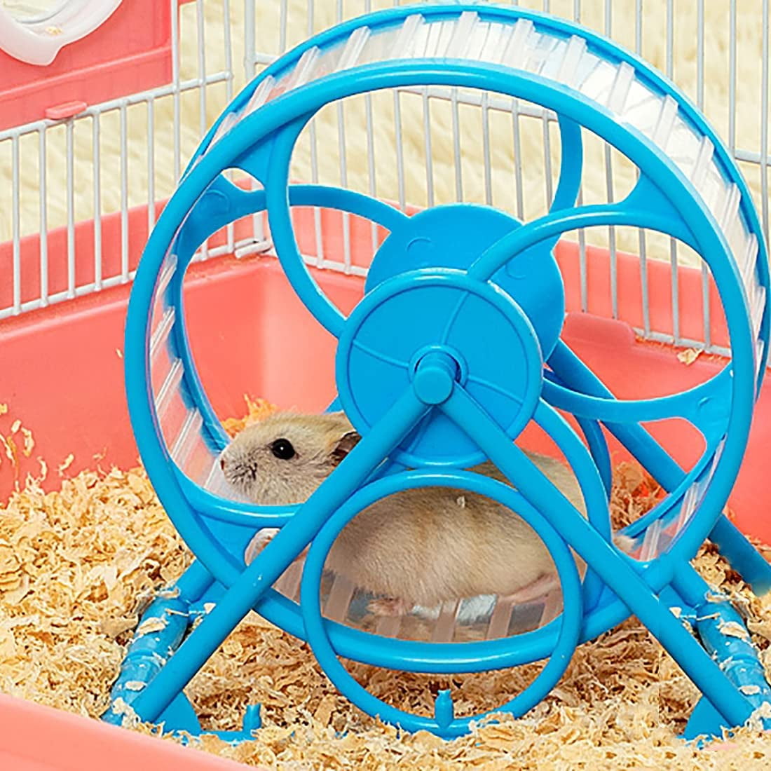 Walbest Hamster Exercise Wheel,Silent Treadmill,Running Cage with
