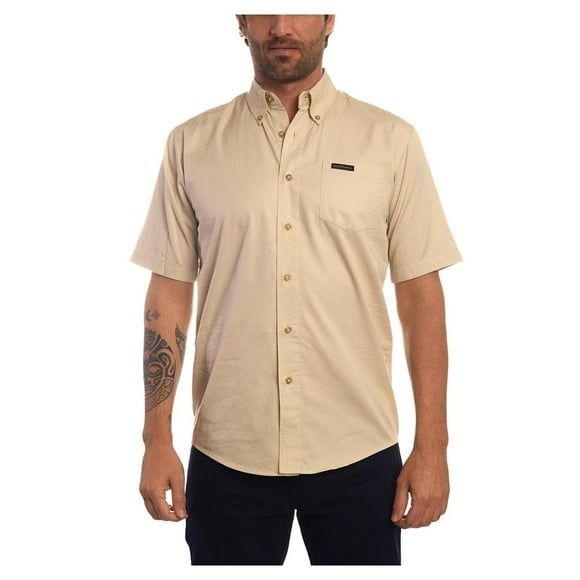 Camisa Riders Talla G Gabardina Beige