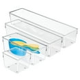 thumbnail image 4 of InterDesign 52830 Linus Drawer Organizer, 4" x 8" x 3", Clear, 4 of 6