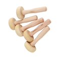 thumbnail image 3 of 5Pcs Printmaking Rubbing Wood Mushroom DIY Wood Printing Paper Roller Tools Art Supplies, 3 of 16