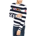 thumbnail image 2 of Nautica Signal Stripe Pullover Sweater para Hombre, Azul, XX-Large Nautica Pull-over, 2 of 2