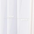 thumbnail image 4 of NICETOWN Blackout Curtains for Bedroom, Small Window Valances Tiers Curtain Set Light Block Privacy Grommet Drapes for Kitchen Kids Nursery Bathroom, 52"x30", Pure White, 1 Pair, 4 of 7