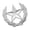 Silver-S, variant on Elegant Alloy Wheat Spikes And Star Emblems Pin Decorative Brooch Wheat Star Brooch Pin For Jackets Bags Hats Accessories