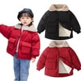 thumbnail image 2 of Chaqueta de lana cálida de invierno para niña y niño, abrigo grueso, disfraz para exteriores, ropa de nieve para niños de 1 a 6 años zhangmengya unisex, 2 of 2