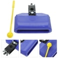 thumbnail image 2 of Metal Cowbell Noise Maker Cheering Bell Band Accompaniment Clapper Instrument, 2 of 8