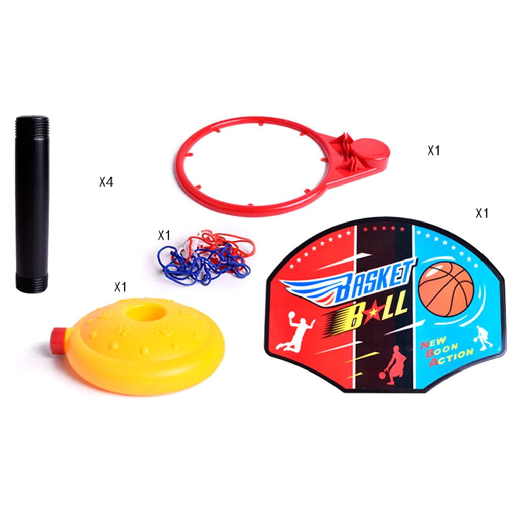 Dualoai Portable mini basketball hoop 40-108cm basketball stand kids basketball hoop