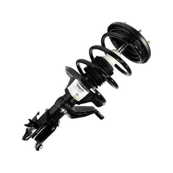 Front Left Strut and Coil Spring Assembly - Compatible with 2003 - 2005 Honda Civic 1.7L 4-Cylinder 2004