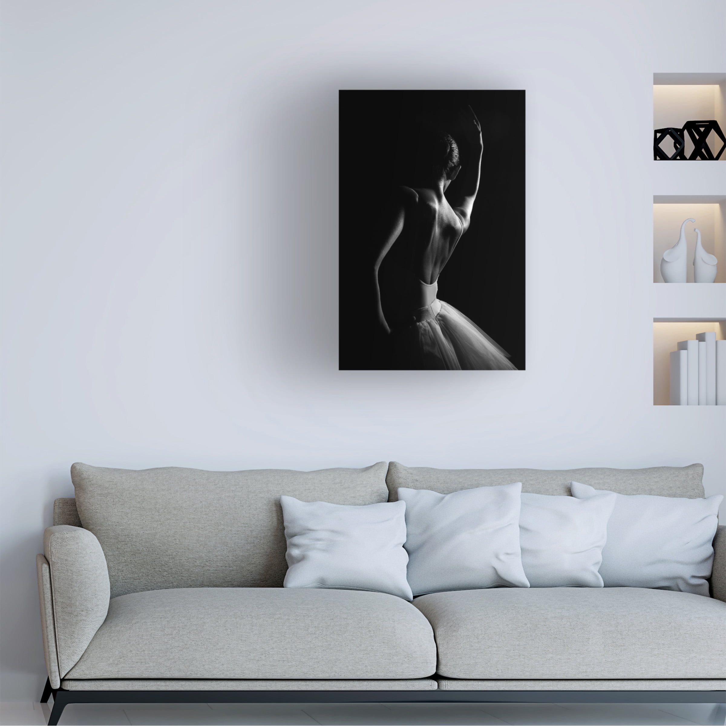 Paulo Medeiros 'The Dancer' Canvas Art
