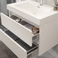 thumbnail image 4 of Vanity Art 24" Single Sink Wall Mount Bathroom Vanity Set with Engineered Stone Top, 4 of 9