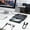 Navy, variant on Klonfd 7 In 1 External USB DVD Drive & Blu Ray Player USB 3.0 Type C Portable CD DVD ROM Rw Burner Writer With 3 USB Ports Sd/Tf Card Slots For Laptop Desktop Mac MacBook Windows 11/10/