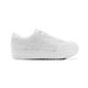 thumbnail image 3 of Calzado Dama Mujer Panam Tenis Clasico Tipo Piel Blanc Comod blanco 24, 3 of 5