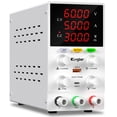 thumbnail image 1 of Fuente de alimentación DC Kungber SPS605W variable 60V 5A con USB blanca, 1 of 6