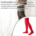 thumbnail image 4 of Minnieouse 1 par de calcetines hasta la rodilla para mujer de 40 cm JK, varios colores, personalidad, estilo pijo, medias hasta el muslo para Medias Rojo, 4 of 6