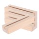 thumbnail image 5 of Wooden Card Holder for Table Crafted from Reliable Wood Beige Color for Decoration Enhancing Desk Aesthetic 4pcs, 5 of 5