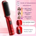 thumbnail image 5 of Peine Alisador Inalámbrico para Cabello Húmedo y Seco, con Control de Temperatura Anticalor, para el Cuidado y Peinado del Cabello, Portátil, A, 5 of 5