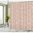 thumbnail image 4 of Ambesonne Vintage Shower Curtain, Classic Floral Swirls Print, 69"Wx75"L, Pale Almıond, 4 of 4