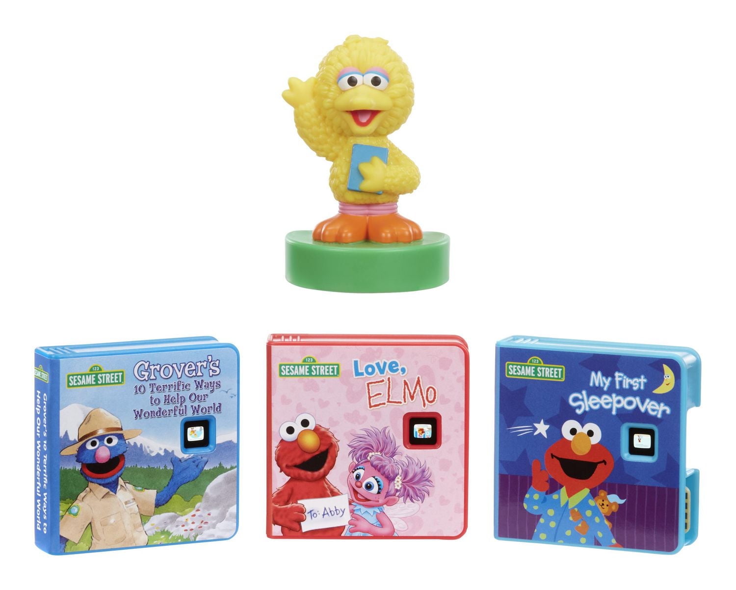 Little Tikes Story Dream Machine Sesame Street Big Bird & Friends Story Collection – English Speaking Toy, Ages 3+ years