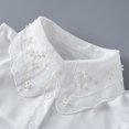 thumbnail image 5 of Womens Tops White Detachable Half Shirts Business Two Shirt Formal Shirts for Women Colla Shirt Attachment Small Half Turtleneck Half Shirts for Layering Button up Half Womens Dress Shirt Button up, 5 of 6