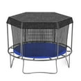 thumbnail image 4 of Housse de Protection pour Trampoline pour Maison de Jeu Extérieure s'Adapte à 6 8 10 Pieds avec 6 Ou 8 Poteaux Pliable et Design Résistant, 4 of 5