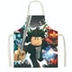 thumbnail image 1 of Roblox-delantal de dibujos animados para niños y adultos, bata sin mangas de lino y algodón, antiincrustante, antisalpicaduras de aceite, para el hogar y la cocina, 1 of 4