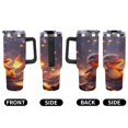thumbnail image 4 of Taza de viaje Charmander para automóvil de gran capacidad, taza de café de 40 oz, taza con pajita para automóvil, taza de viaje, taza de vacío, taza de acero inoxidable, 4 of 4