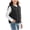 Black, variant on StSilkitty Puffer Vest for Boys Girls Zip up Sleeveless Crewneck Jacket Vests Fall Winter Lightweight Outdoor Warm Coats