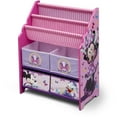 thumbnail image 6 of Disney Minnie Mouse Book & Toy Organizer by Delta Children, Greenguard Gold, Cube Bookcase, 6 of 7