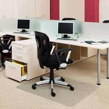 UBesGoo Chair Mat for Carpet | Eco-Friendly Chair Floor Protector | Floor Mat for Office or Home Use | 36'' x 48''