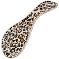 thumbnail image 4 of J.West Ceramic Spoon Rest for Kitchen Counter Gadgets, Leopard Spoon Holder Dishwasher Safe Brown, 4 of 8