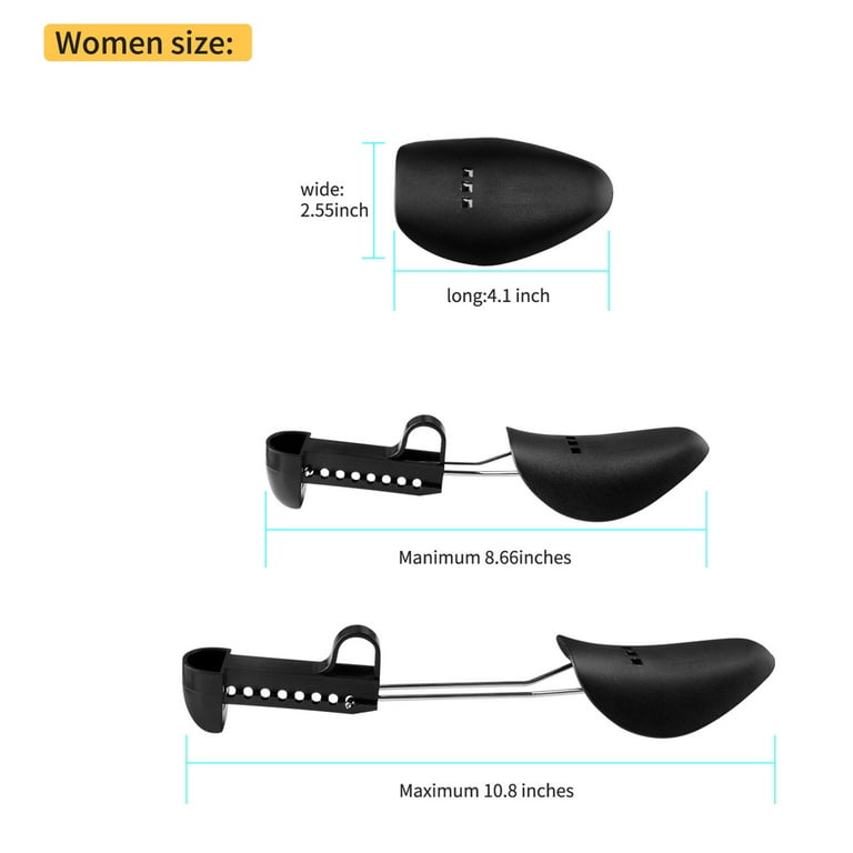 Elegant Choise Shoe Stretchers for Women Men Tree Shapers Plastic