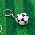 thumbnail image 5 of Football Keychain Pendant - Mini Alloy Souvenir Gift for Fans, 5 of 9