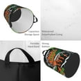 thumbnail image 4 of Fotbe Laundry Hamper With Durable Leather Laundry Basket Dinosaur Skeleton Thickened Waterproof Round Collapsible Laundry Hamper, Dirty Clothes Laundry Basket, 4 of 8