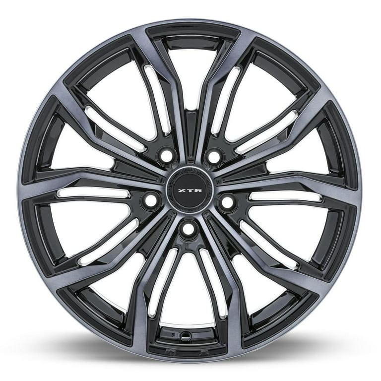 19インチ 19 Inch Black Alloy Wheel Rim for Nissan 300ZX, RTX 82441