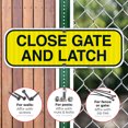 thumbnail image 4 of Close Gate And Latch Sign,, 4 of 8