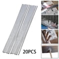 thumbnail image 4 of Varillas de soldadura de aluminio para aluminio o aleación de aluminio fáciles de fundir con núcleo de fundente de aluminio 16mm x 33cm 20 piezas, 4 of 9