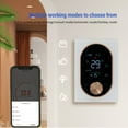 thumbnail image 4 of Smart Thermostat, 2.4GHz Thermostat Programmable Thermostat, APP Touch Screen Remote Control Conditioner Thermostat Temperature Controller for Central AC System Fan, 4 of 7