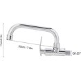 thumbnail image 4 of Kitchen Faucet G1/2in Wall Mounted Single Cold Water Faucet Faucet Accessories for Home Use (20cm), 4 of 5
