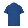 thumbnail image 6 of WREESH Men's Summer Waffle Shirts V-Neck Sports Pullover Short Sleeve Top T-Shirts with Pockets for Convenience and Athletic Blue, 6 of 6