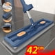 thumbnail image 1 of Trapeador plano grande, trapeador absorbente para el hogar, manos libres, artefacto de bolso perezoso para limpiar pisos de madera, 1 of 5