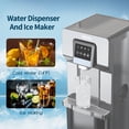 thumbnail image 6 of VECYS 3 5 gal Bottom Loading Cold Water Cooler with Ice Supply, 18LBS Daily Ice Making，Dark Grey, 6 of 7