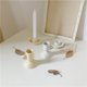 thumbnail image 1 of Ceramic Handhold Candle Holder Candlestick Ornaments Photography Jewelry Stand Candle Holder Nordic Home Table DecorationB yellowGERMANY He Qiyong unisex, 1 of 1