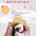 thumbnail image 4 of Zapatos para perros, 4 botas protectoras reflectantes antideslizantes con correa de sujeción ajustable para perros pequeños y medianos, fáciles de poner, almohadillas protectoras para las patas (S, ro, 4 of 5