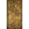 thumbnail image 2 of Ranson, Paul 19x32 Black Ornate Wood Framed with Double Matting Museum Art Print Titled - Femme A La Corbeille De Fleurs, 2 of 4